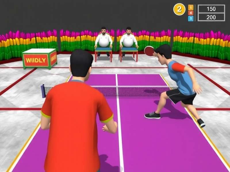 Table Tennis Champion 3D India - Holi Event Table Tennis Champion 3D India Holi Smash Festival gameplay