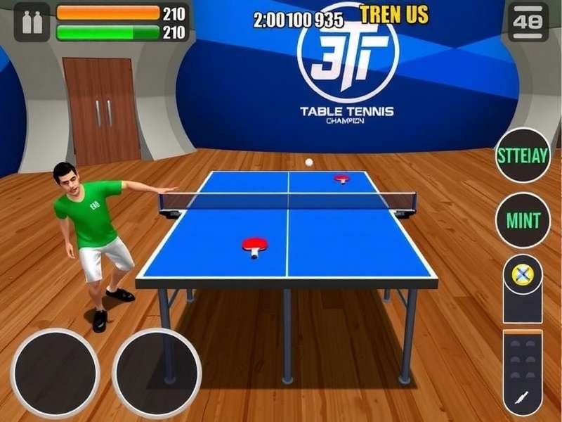 Table Tennis Champion 3D India - Multiplayer Table Tennis Champion 3D India multiplayer mode