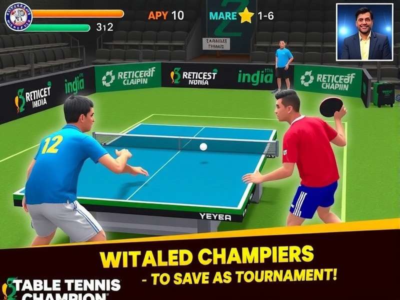 Table Tennis Champion 3D India - Diwali Event Table Tennis Champion 3D India Diwali Dhamaka Tournament screenshot
